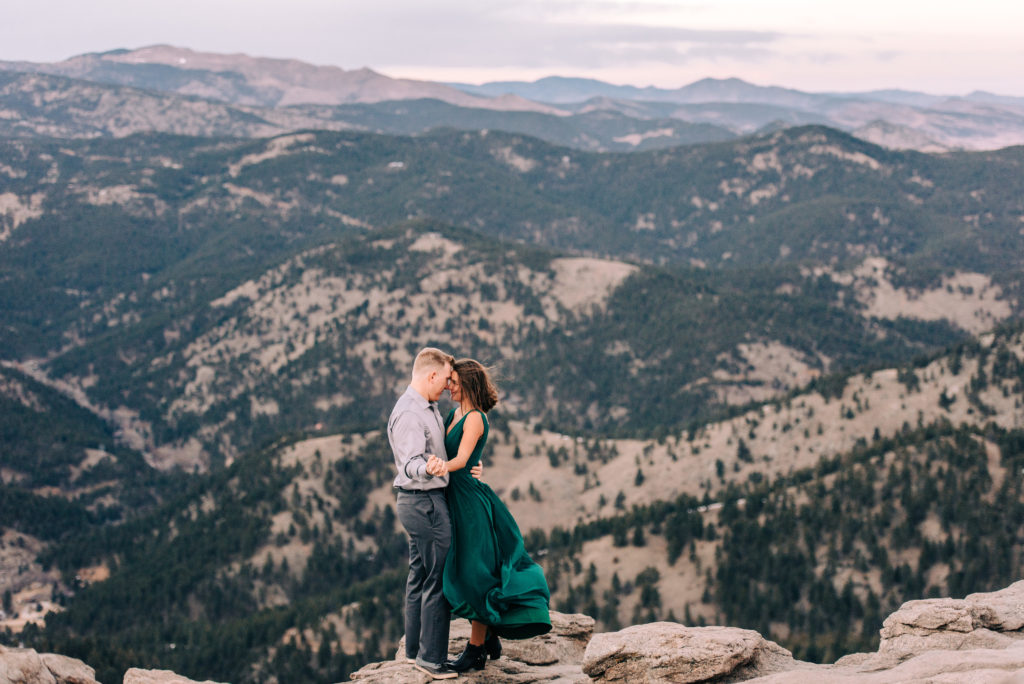 Picture of Lost Gulch Overlook a beautiful backdrop for an engagement session