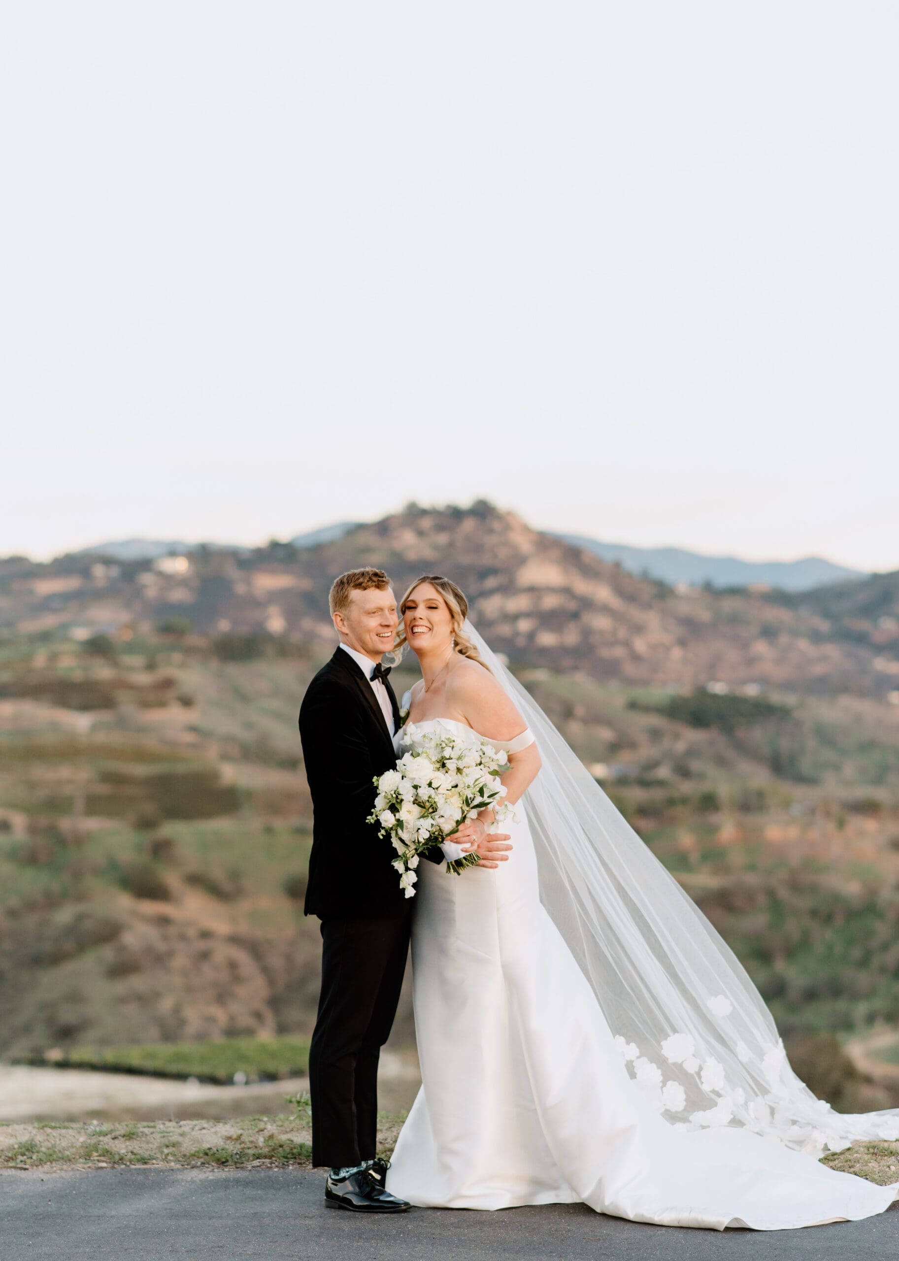 The beautiful mountain scenery at Tivoli Italian Villa